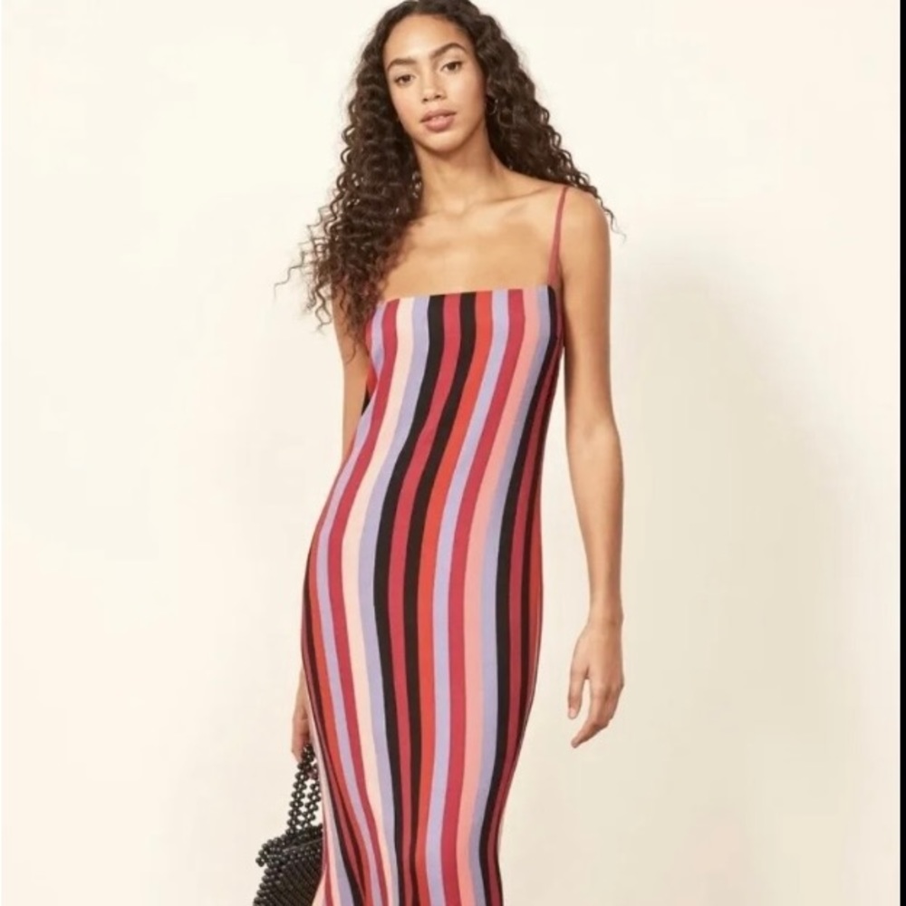 Reformation Rosaly Midi Dress